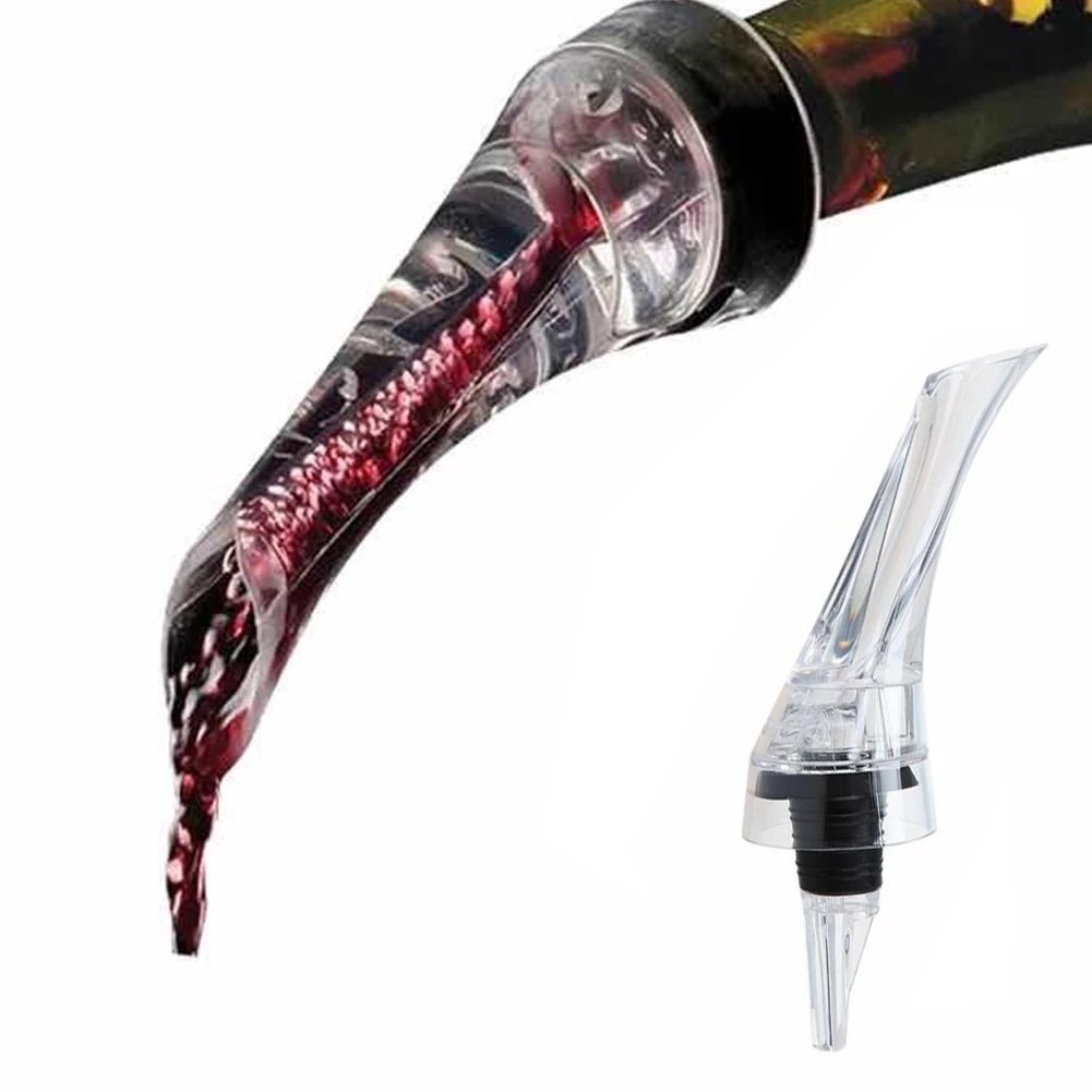 Wine Aerator Pour - マジックワインデカンタワインエアレーター注ぎ口注ぎ口デカンタワインエアレータークイックエアレーション注ぐツールポンプポータブルフィルター