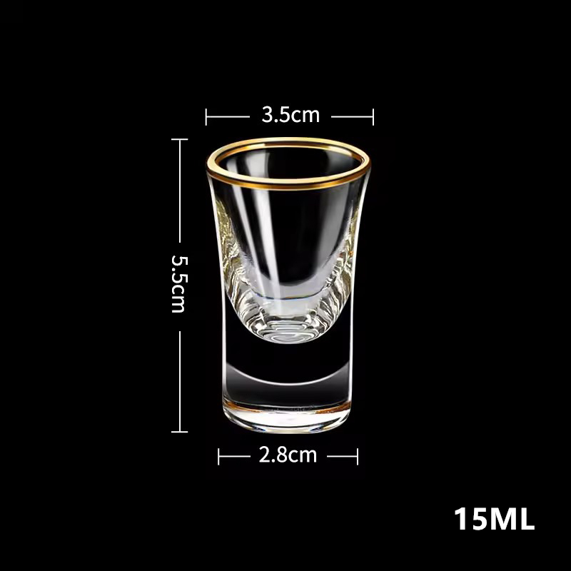 HeY LiLac 6個入りショットグラス 15ML 金箔カ - Wine Beer Bar のレビューと価格