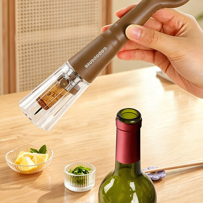 家庭用キッチン向けの2-in-1ボトルオープナー、ビール、赤 - Wine Beer Opener のレビューと価格