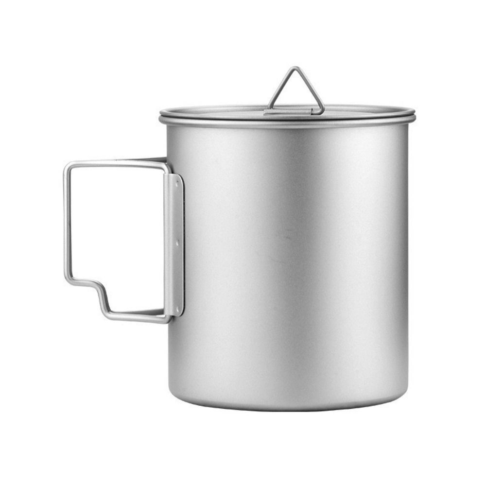 軽量チタン製アウトドアウォーターカップ 300ML/450M - Beer Mug Handled のレビューと価格