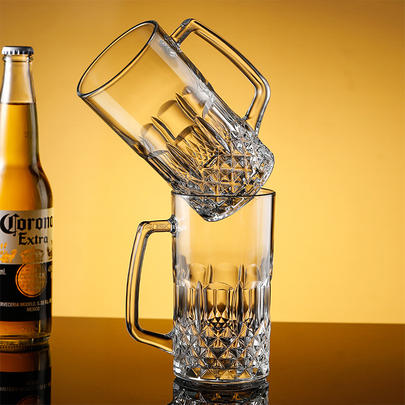 600 ミリリットル/1000 ミリリットルビールグラスハン - Beer Mug Handled のレビューと価格