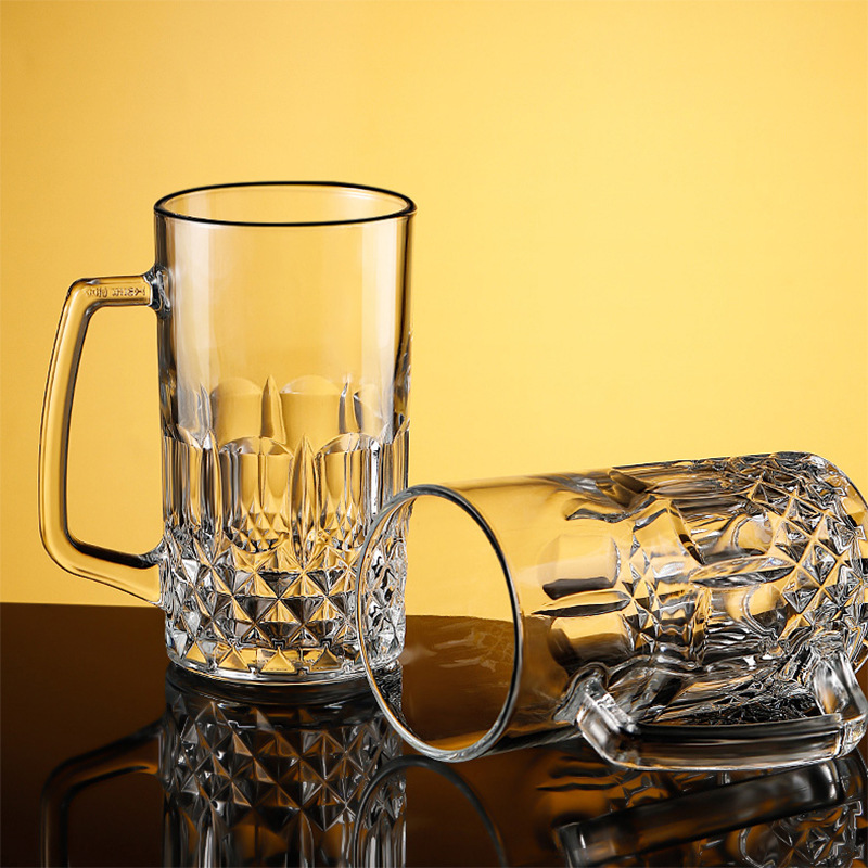 600 ミリリットル/1000 ミリリットルビールグラスハン - Beer Mug Handled のレビューと価格