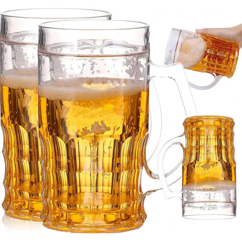 450 ミリリットルおかしい偽ビールジョッキ現実的なビールジ - Beer Mug Handled のレビューと価格