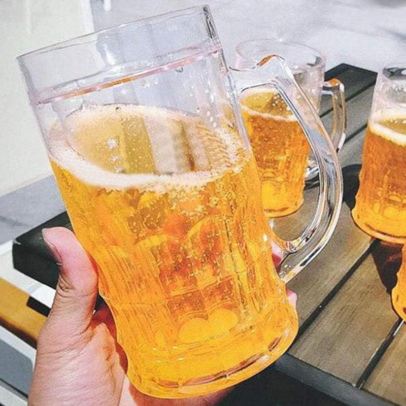 450 ミリリットルおかしい偽ビールジョッキ現実的なビールジ - Beer Mug Handled のレビューと価格