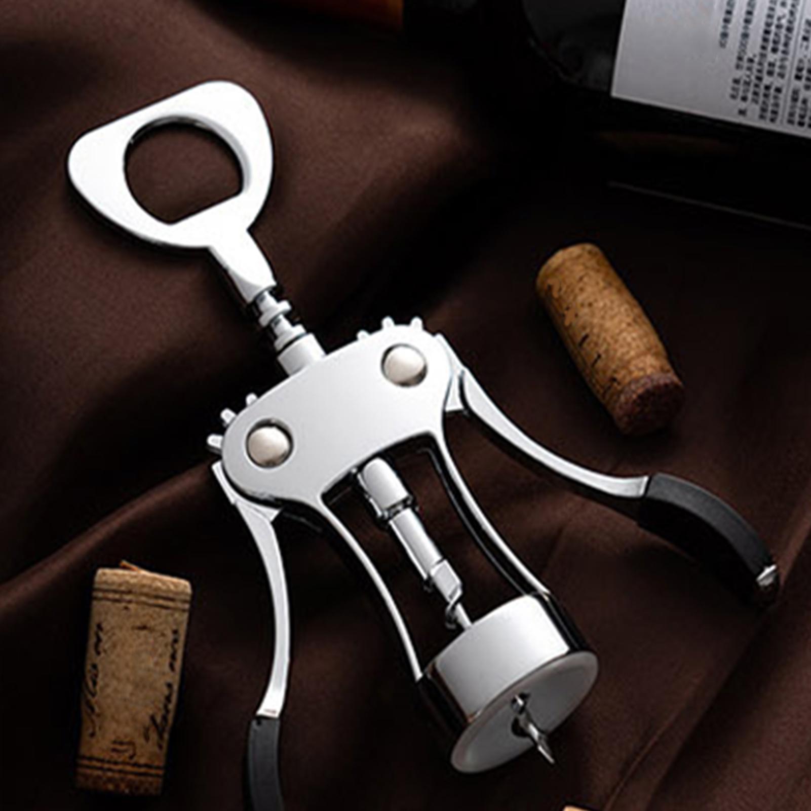 コークスクリュー ワインオープナー 多機能 手動 バーアクセ - Wine Beer Opener のレビューと価格