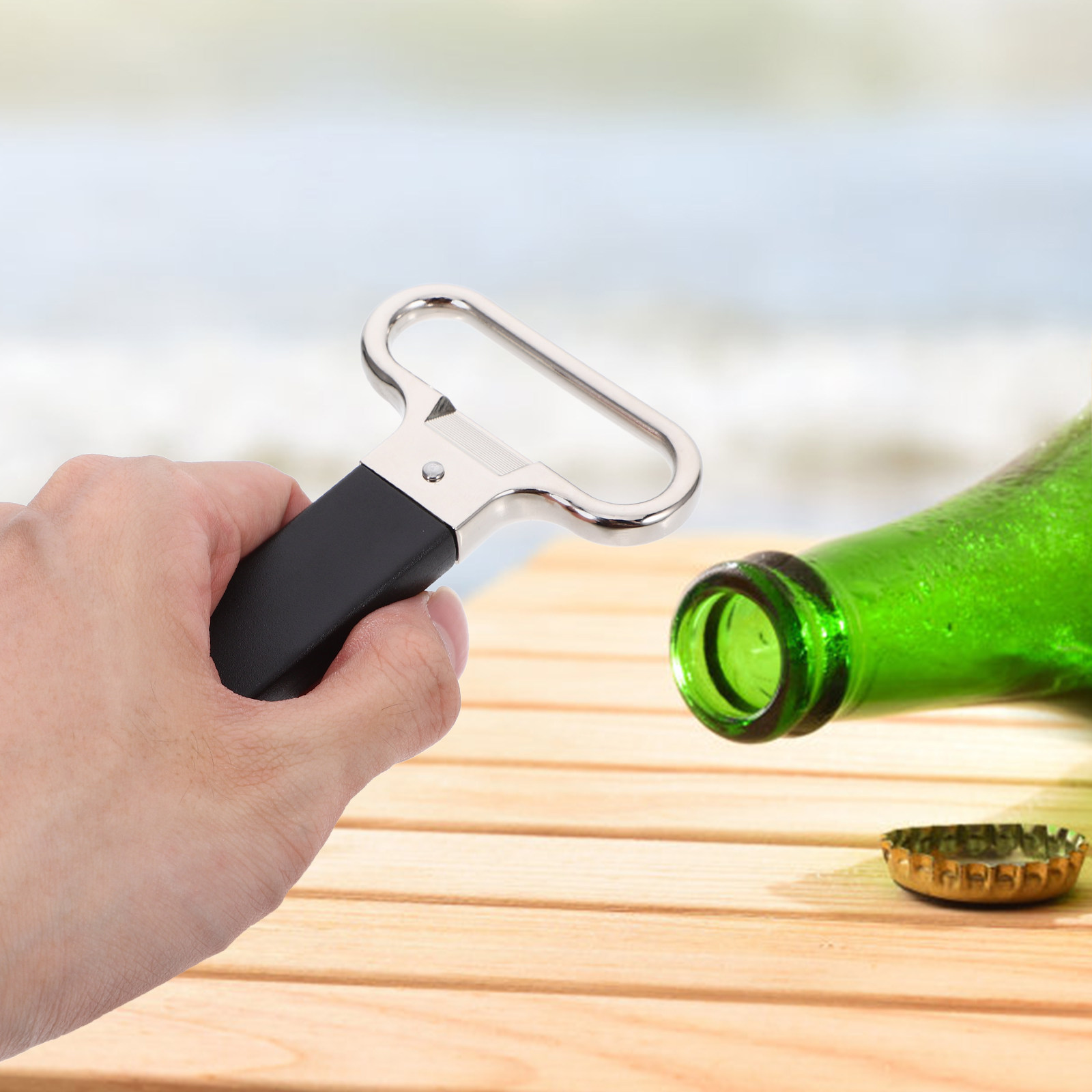 亜鉛合金製多目的ボトルオープナー、ワイン、ビール、ソーダボト - Wine Beer Opener のレビューと価格