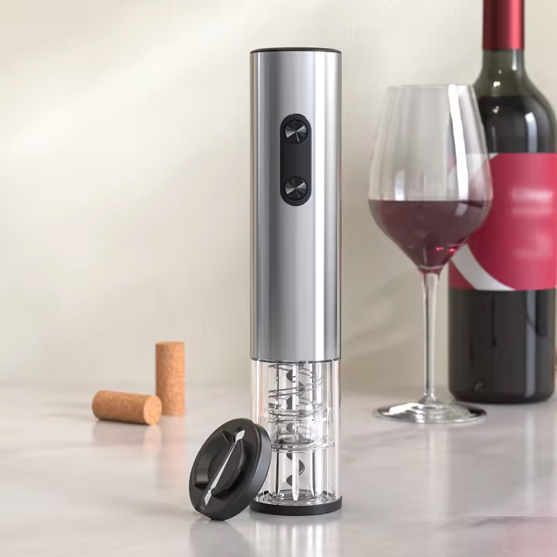 1/4 個電動ワインボトルオープナー自動赤ワインコルク抜きワ - Wine Beer Opener のレビューと価格