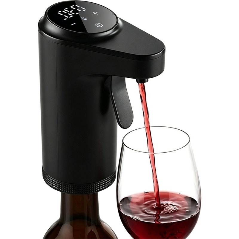 T21C 電動ワインディスペンサー エアレーター付き、自動ワ - Wine Aerator Pour のレビューと価格