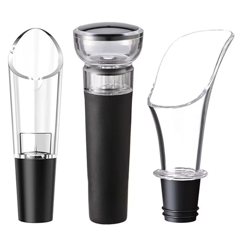 漏れのないワインボトルシーラー,真空ポンプストッパー,注ぎ口 - Wine Aerator Pour のレビューと価格