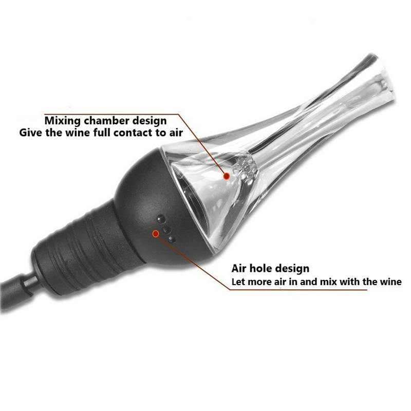 マジックワインデカンタワインエアレーター注ぎ口注ぎ口デカンタ - Wine Aerator Pour のレビューと価格