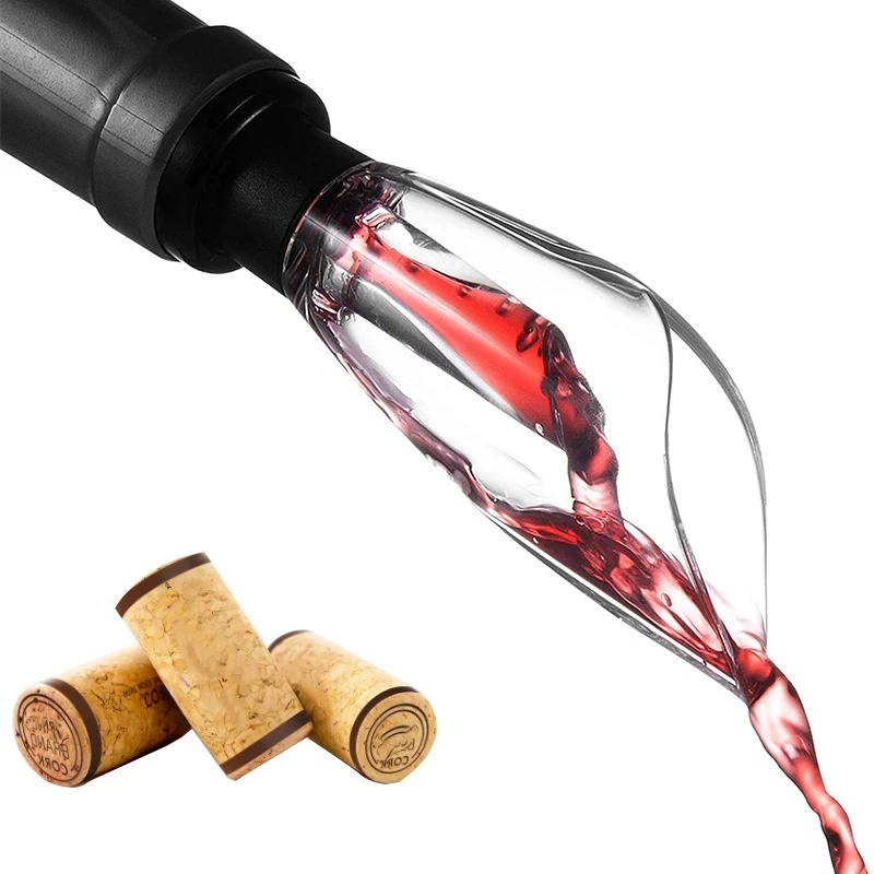 新しいマジックワインデカンタ赤ワインエアレーション注ぎ口デカ - Wine Aerator Pour のレビューと価格