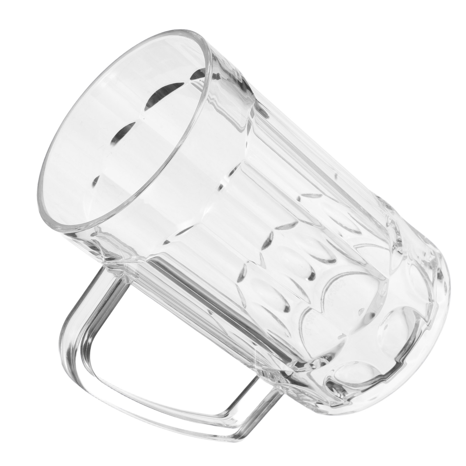 アクリルビールカップ家庭用ビールマグカップハンドル付きホーム - Beer Mug Handled のレビューと価格