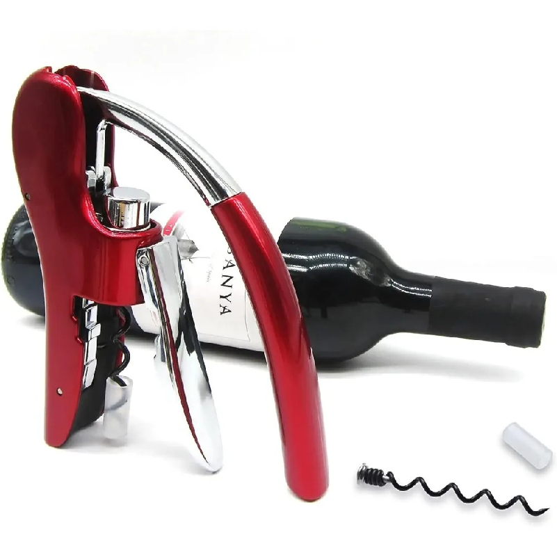 プロ仕様ステンレス製ワインオープナー ウェイターズコルクスク - Wine Beer Opener のレビューと価格