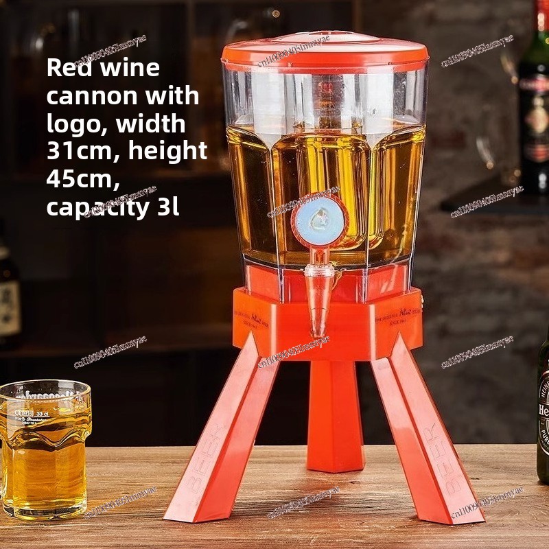 3リットルビール樽（タップ付き）ワインキャノンバー専用 イン - Wine Draft Beer のレビューと価格