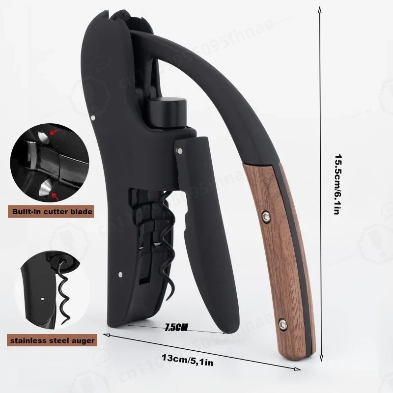 ボトルオープナー ワインツール フォイルカッター バーレバー - Cork Screw Lever のレビューと価格