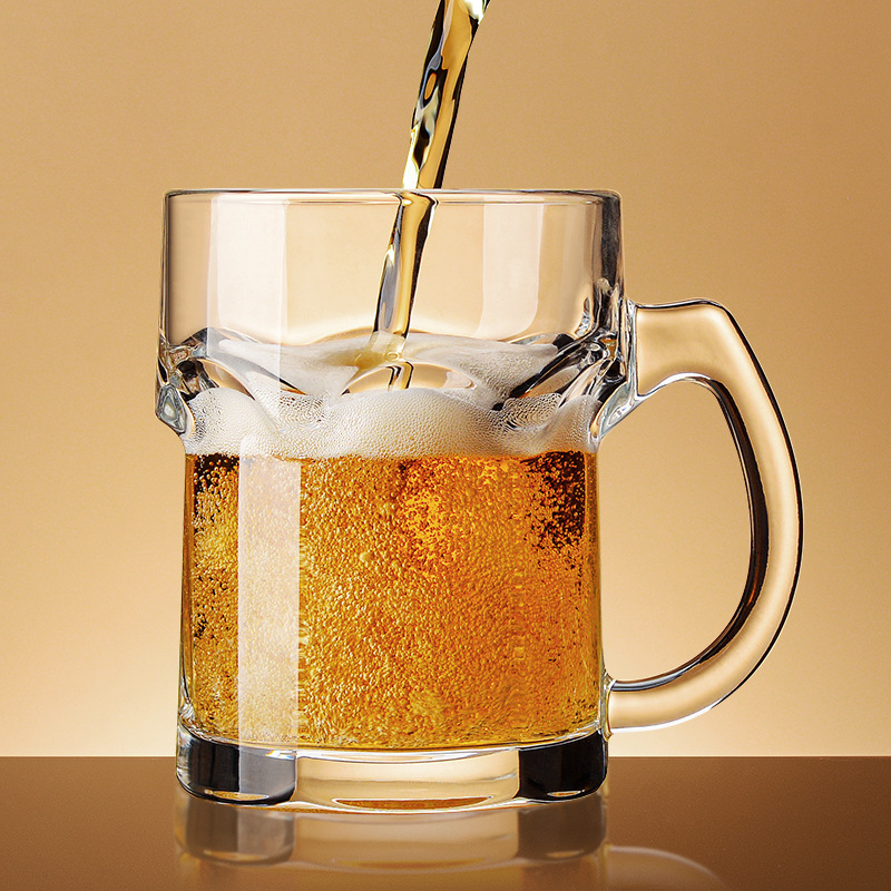 家庭用ビールジョッキ、持ち手付き、クリエイティブなネットレッ - Beer Mug Handled のレビューと価格