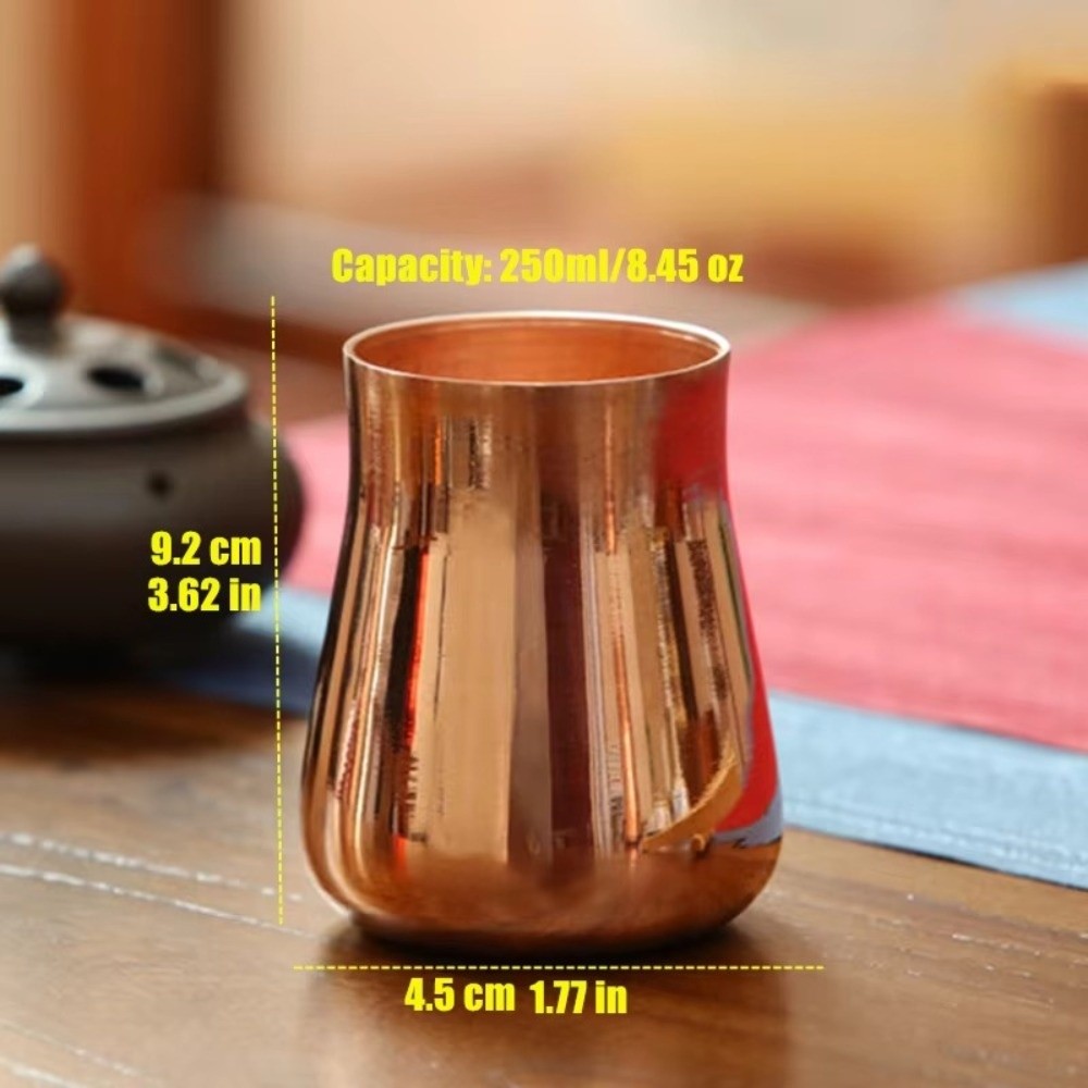 手作り純銅マグカップ 厚みのあるクリエイティブデザイン ビー - Wine Beer Bar のレビューと価格