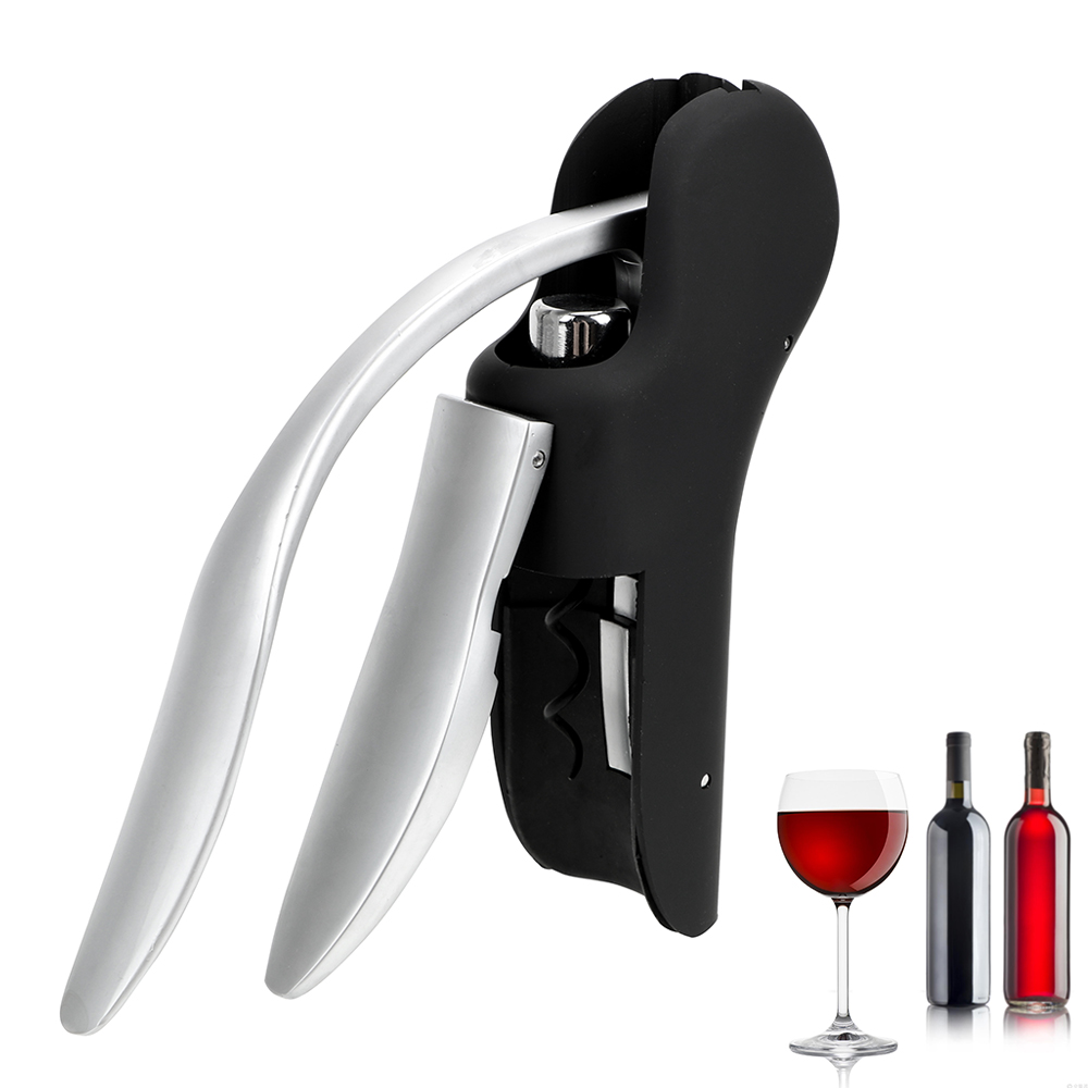 栓抜き ワインツールセット コルクドリルリフターキット バー - Cork Screw Lever のレビューと価格