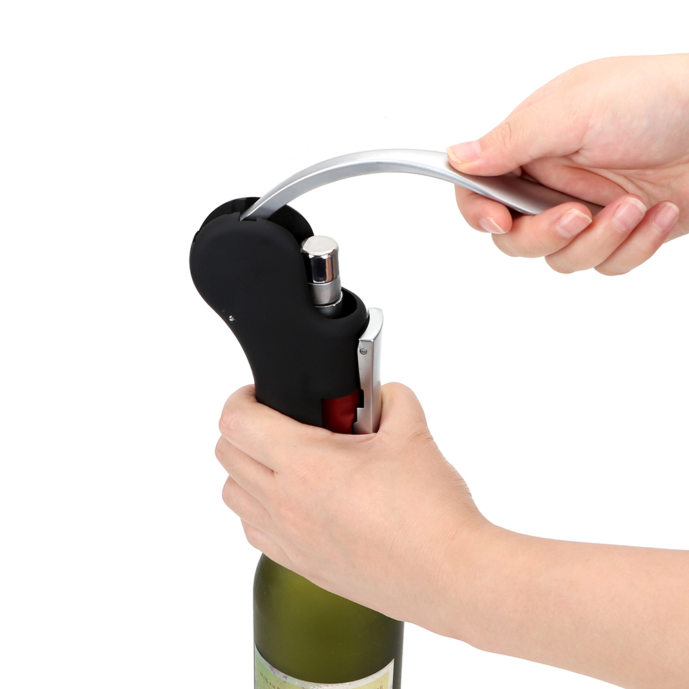 栓抜き ワインツールセット コルクドリルリフターキット バー - Cork Screw Lever のレビューと価格