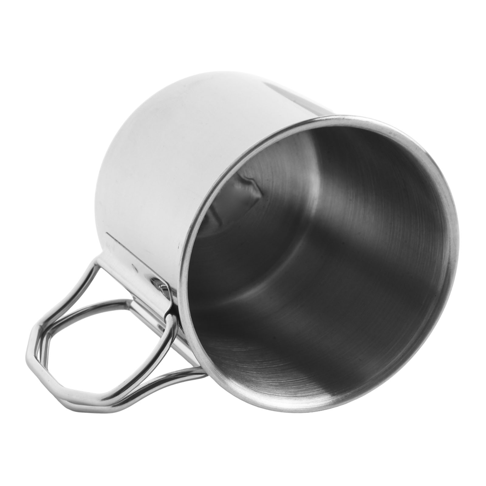 1PC 260/350/660ML ステンレス鋼折りたたみハ - Beer Mug Handled のレビューと価格