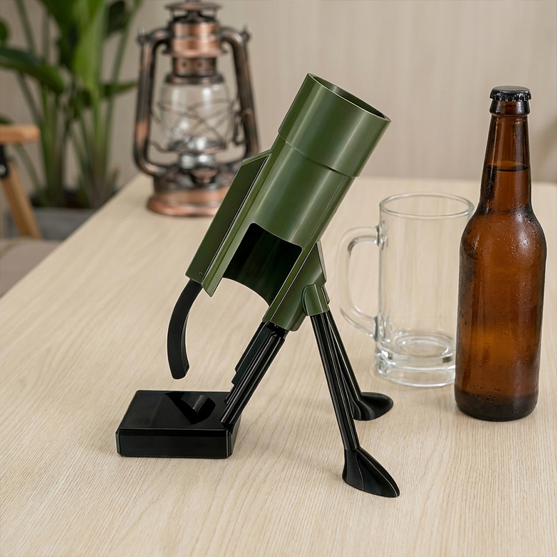 モルタルビールボトルオープナー、無料プッシュダウン式オープナ - Wine Beer Opener のレビューと価格